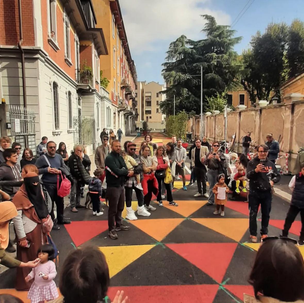 Via Bernardino de Conti - Piazze Aperte per ogni Scuola