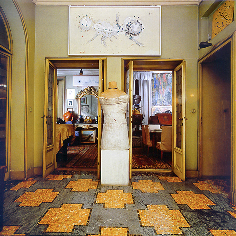 Sala 1: I coniugi Boschi (Ingresso) | Secondo piano | Foto di Gabriele Basilico, 1982